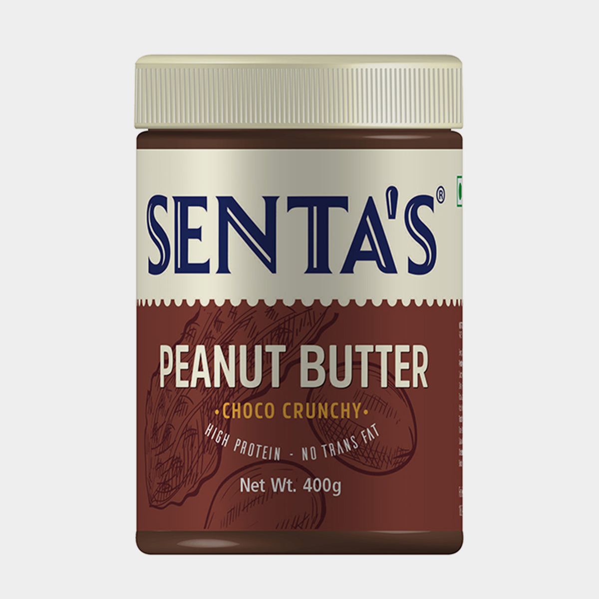 CHOCO CRUNCHY PEANUT BUTTER 400 G